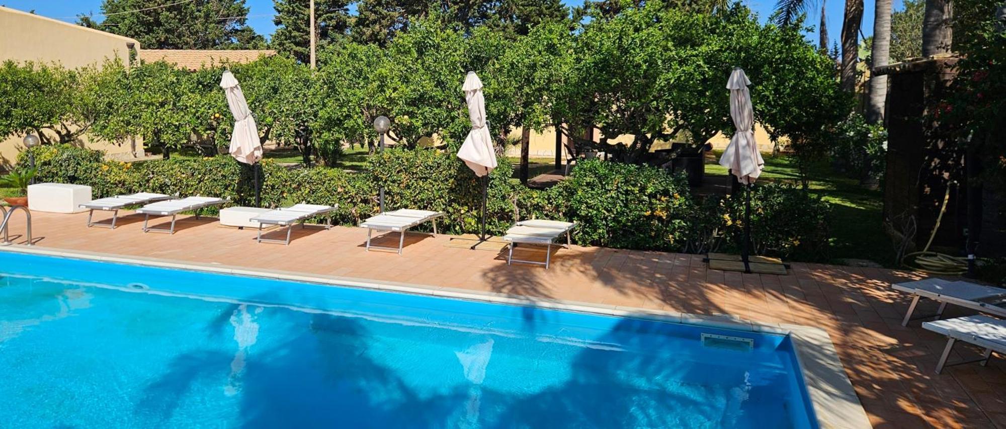 Вилла Casa Vacanza Da Rosa Марсала Экстерьер фото