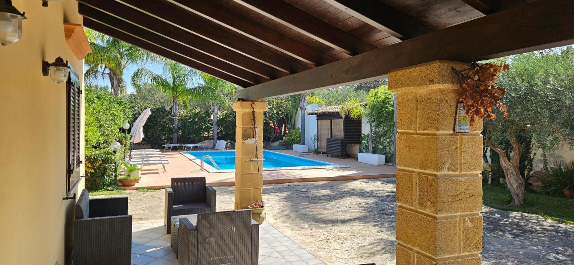 Вилла Casa Vacanza Da Rosa Марсала Экстерьер фото